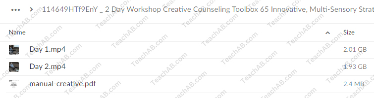 2 Day Workshop: Creative Counseling Toolbox: 65 Innovative, Multi-Sensory Strategies to Make Therapy More Impactful, Memorable and Effective! By Ed Jacobs & Christine Schimmel - PESI Free Download